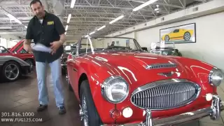 1967 Austin Healey 3000  for sale with test drive, driving sounds, and walk through video