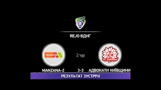 Обзор матча | Manzana 2 3-3 Адвокати Київщини | R-CUP | Турнир по мини-футболу в Киеве