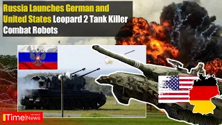Russia makes a Marker Robot that can attack German and US Leopard 2 tanks in Ukraine.