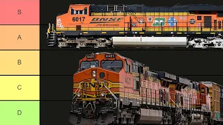 BNSF Locomotive Tier List