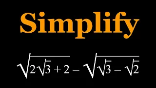 Simplifying a Tough Radical Expression