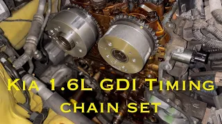 2016 Kia Rio 1.6L GDI Timing chain replacement quick overview and key points