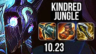 KINDRED vs EVELYNN (JUNGLE) | 70% winrate, Legendary, 16/5/13 | KR Master | v10.23