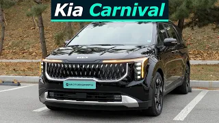 New 2025 Kia Carnival(Sedona) Hybrid Minivan Close Look “got hybrid?”