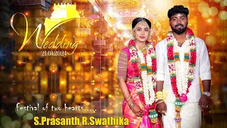 Prasanth Swathika Wedding highlights