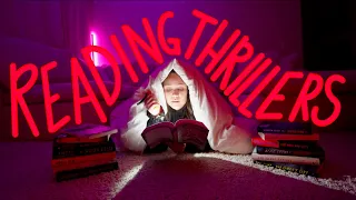 Thriller Reading vlog 🔪🖤📖✨ (NON-SPOILER w/ full spoiler reviews at the end)