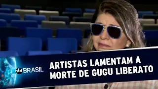 Artistas lamentam a morte de Gugu Liberato | SBT Brasil (23/11/19)