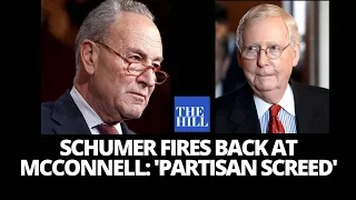 Schumer fires back at McConnell: 'We Democrats are trying to get things done'