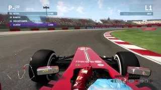 F1 2013 Spanish Grand Prix Alonso Onboard