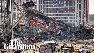 Aftermath of the Russian attack on Kyiv’s Retroville mall