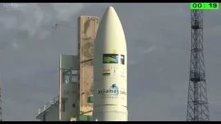 Arianespace launch of an Ariane-5 VA231 carrying the Sky Muster-2 and GSAT-18