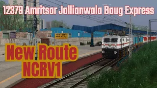 All Aboard the #12379# Amritsar #Jallianwala Baug Express: Exploring the New NCRV1 Route