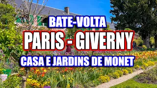 BATE VOLTA PARIS GIVERNY - CASA DE MONET! #giverny #casademonet #monet #andredegrossi #paris