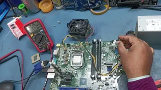 how to fix i/o chip faulty not powering on condition dell optiplex 7040 desktop motherboard