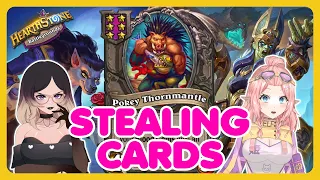 We STOLE Everyone's Cards - Hearthstone Battlegrounds Duos