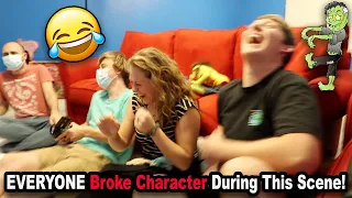 EVERYONE Broke Character During This Scene!!! *BTS*