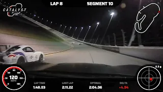 Daytona Night Session Camaro SS 1LE chasing GT2 RS