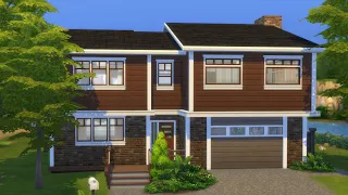 70’s Family Home | The Sims 4 Speed Build |