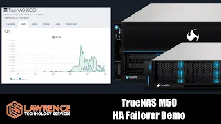 TrueNAS M50 High-Availability (HA) Storage Fail Over Demo