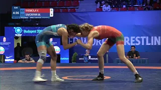 BRONZE WW - 57 kg: V. YARMOLA (BLR) v. M. SIMONYAN (RUS)