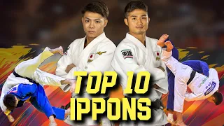 ABE vs MARUYAMA Top 10 Best Ippons 「阿部vs丸山の一本　トップ１０」