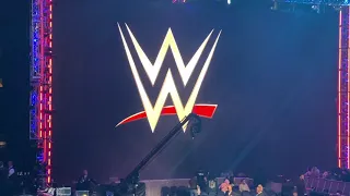 Rhea Ripley and Charlotte Flair’s entrance…SmackDown 9/10/21 at MSG