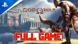 GOD OF WAR 1 Full Game Walkthrough Gameplay PS4 Pro (No Commentary)