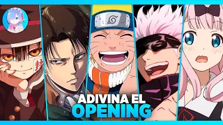 ANIME OPENING QUIZ - 40 Openings 💙 GUESS THE ANIME OPENING | OTAKU TEST | ANIME QUIZ 💙