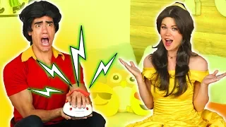 BELLE VS GASTON LIE DETECTOR TEST. Totally TV parody.