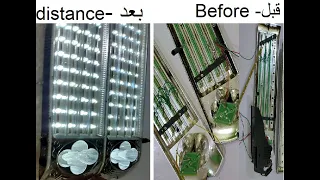 LED headlight repair and operation with charger