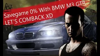 Save Game NFSMW 0% Start BMW M3 GTR And ALL Blacklist Car In My Car With Razor Car  And Other