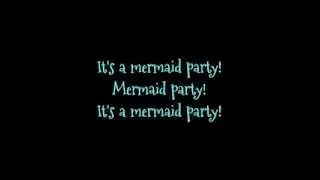 Barbie movie song: Mermaid Party! lyrics on screen