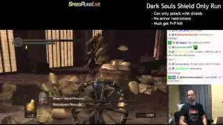 Dark Souls Ornstein & Smough shield-only kill