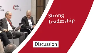 Körber History Forum 2019: Is strong leadership a threat to democracy?