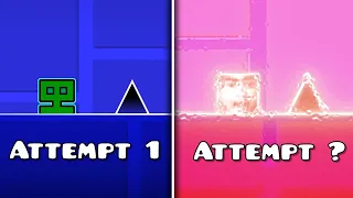 What If I Added A Filter Every Attempt In Geometry Dash?