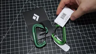 Carabiner Compare ~ Black Diamond MiniWire versus Metolius FS Mini II