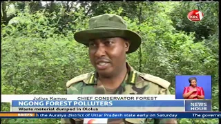 Kenya Forest Service (KFS) pursuing polluters of Ngong Forest