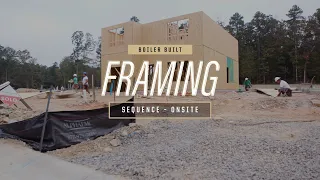 Overview of the Framing Sequence for Onsite Build Framing