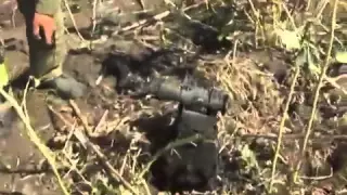 САУ укропов ликвидирована   Destroyed Ukrainian SPG