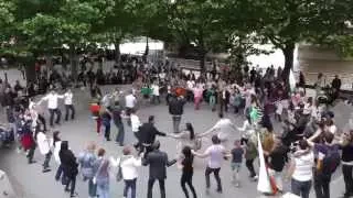 Bulgarian Folklore Flash Mob in London,UK - 24 May 2015