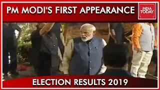 PM Modi Arrives At The BJP Headquarters First Appearance Since Results | Amit Shah Receives The PM