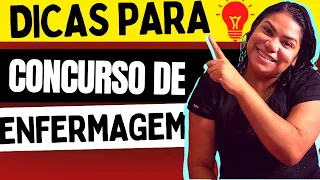 6 DICAS DE  ESTUDO para CONCURSO PÚBLICO NA ENFERMAGEM #nasctreinamentosenfermagem