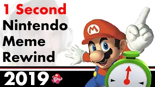 1 Second Nintendo Meme Rewind 2019