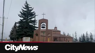 Calgary police looking for church arson suspect