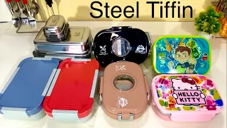 School TIFFIN 🍱JAYPEE STAINLESS STEEL Lunch Box | School/Office/Gift |LEAK-PROOF, Healthy Tiffin Box