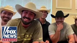 Group of cowboys rescue stranded driver in Hurricane Ian