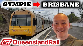 🇦🇺 QUEENSLAND RAIL ELECTRIC TRAIN: Gympie - Brisbane