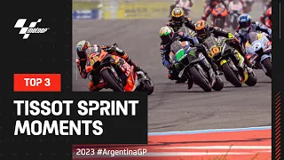 Top 3 Tissot Sprint Moments | 2023 #ArgentinaGP 🇦🇷