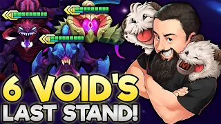 6 Void - Shelly Won't Go Down Without a Fight!! | TFT Runeterra Reforged | Teamfight Tactics