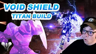 BEST VOID SHIELD TITAN BUILD! INSANELY STRONG AND TANKY TITAN BUILD - Destiny 2